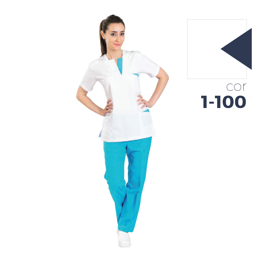 Túnica / 3284 / Cotton Satin / 1-100