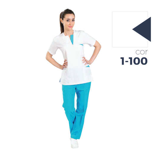 Túnica / 3284 / Cotton Satin / 1-100